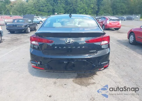 2020 Hyundai Elantra Limited from USA, damaged, VIN 5NPD84LF2LH597516